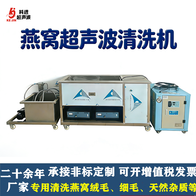 燕窝海鲜清洗机超声波设备去杂毛燕清洗自动机械高效清洗广东厂家